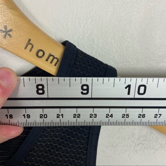 Lululemon Black Open Up Tank Top Running Ventilation Anti Stink Size‎ 4 Tie Back - Picture 10 of 10